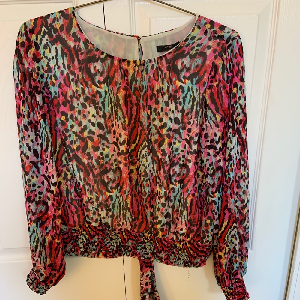 Marc New York/Andrew Marc animal print blo…